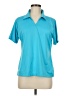 Nike Golf 100% Polyester Teal Short Sleeve Polo Size M (estimated) - photo 1