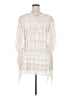 Catherines 100% Cotton Ivory Kimono Size 2X - 3X - photo 2
