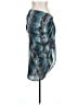 PrettyLittleThing 100% Polyester Teal Blue Casual Skirt Size 10 - photo 1