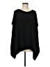 Patrizia Luca 100% Polyester Black Short Sleeve Top One size - photo 1