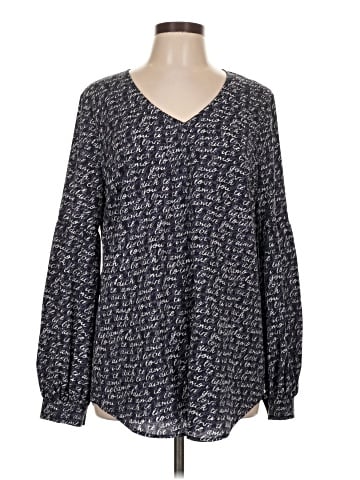 CAbi Long Sleeve Blouse (view 1)