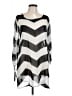 A'gaci 100% Polyester Silver 3/4 Sleeve Blouse Size L - photo 1