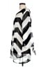 A'gaci 100% Polyester Silver 3/4 Sleeve Blouse Size L - photo 5