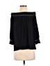 Sunday in Brooklyn Black 3/4 Sleeve Blouse Size L - photo 1
