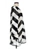 A'gaci 100% Polyester Silver 3/4 Sleeve Blouse Size L - photo 4