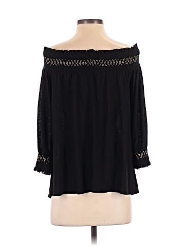 Sunday in Brooklyn 3/4 Sleeve Blouse (view 2)