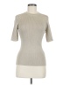 3.1 Phillip Lim Tan Short Sleeve Turtleneck Size M - photo 1