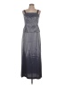Alex Evenings Metallic Gray Cocktail Dress Size 10 Petite - photo 1