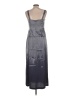 Alex Evenings Metallic Gray Cocktail Dress Size 10 Petite - photo 2