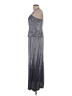 Alex Evenings Metallic Gray Cocktail Dress Size 10 Petite - photo 5