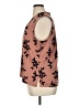 Ann Taylor 100% Polyester Brown Sleeveless Blouse Size XL - photo 5