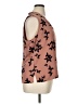 Ann Taylor 100% Polyester Brown Sleeveless Blouse Size XL - photo 4
