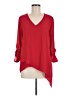 MICHAEL Michael Kors Red 3/4 Sleeve Blouse Size 6 - photo 1
