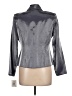 Alex Evenings 100% Polyester Metallic Silver Jacket Size 10 Petite - photo 2