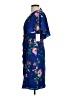 Kensie 100% Polyester Tropical Blue Casual Dress Size 4 - photo 5