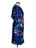 Kensie 100% Polyester Tropical Blue Casual Dress Size 4 - photo 4