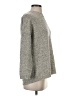 Mud Pie Tweed Gray Turtleneck Sweater Size S - photo 4