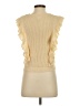 Le Lis Yellow Sleeveless Top Size S - photo 2