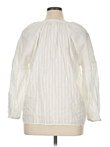 Caslon Long Sleeve Blouse (view 2)
