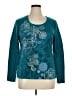 Appropriate Behavior 100% Polyester Teal 3/4 Sleeve T-Shirt Size XL - photo 1