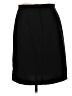 Requirements 100% Polyester Solid Black Casual Skirt Size 8 - photo 2