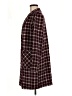 Harlyn Plaid Burgundy Coat Size M - photo 5
