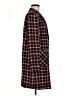 Harlyn Plaid Burgundy Coat Size M - photo 4
