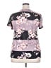 Emery Rose Purple Short Sleeve Top Size XXL - photo 2