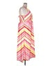 Essentials 100% Polyester Chevron-herringbone Pink Casual Dress Size 2X - photo 4
