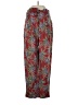 Moon River Paisley Red Linen Pants Size S - photo 1