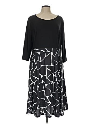 Pinup Fashion Casual Dress (view 1)
