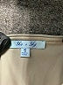 She + Sky Metallic Silver Formal Skirt Size S - photo 4