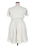 Earthbound Trading Co. 100% Polyester Ivory Casual Dress Size XXL - photo 2