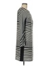 Donna Ricco 100% Polyester Stripes Gray Casual Dress Size 6 - photo 4
