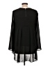 Aryeh 100% Polyester Black Long Sleeve Blouse Size L - photo 2