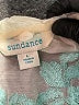 Sundance 100% Silk Ivory Long Sleeve Silk Top Size L - photo 7