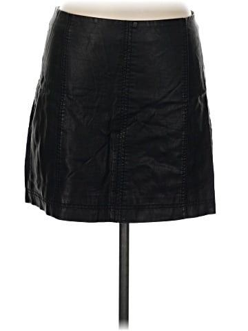Free People Faux Leather Skirt (view 1)