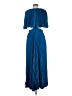 AMUR 100% Polyester Blue Cocktail Dress Size 10 - photo 2