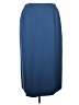 Kathie Lee 100% Polyester Solid Blue Formal Skirt Size 20 - photo 1