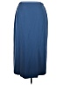 Kathie Lee 100% Polyester Solid Blue Formal Skirt Size 20 - photo 2