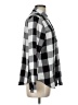 Foxcroft 100% Cotton Checkered-gingham Gray Long Sleeve Button-Down Shirt Size 10 - photo 4