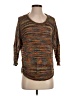 Unbranded Tweed Brown Pullover Sweater Size P (estimated, petite) - photo 1