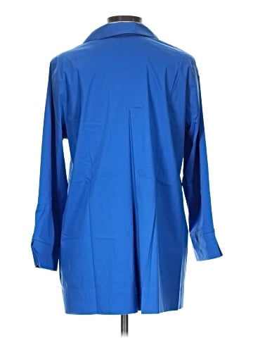Foxcroft 3/4 Sleeve Button-Down Shirt (view 2)