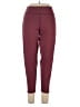 Lucky Brand Solid Burgundy Active Pants Size XL - photo 1