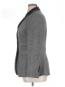 J. Peterman 100% Lambswool Chevron-herringbone Gray Wool Blazer Size 14 - photo 5