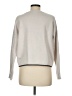 Calligraphie Stars Silver Pullover Sweater Size M - photo 2