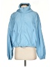 Zara 100% Nylon Solid Blue Windbreaker Size S - photo 1