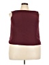 JJ's House 100% Polyester Burgundy Sleeveless Blouse Size 22 - photo 1