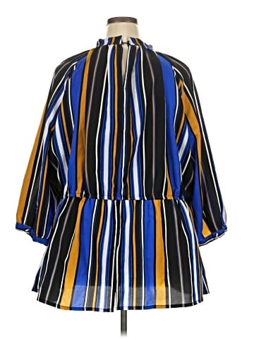 Ashley Stewart Long Sleeve Blouse (view 2)