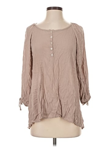 Dreamers 3/4 Sleeve Blouse (view 1)